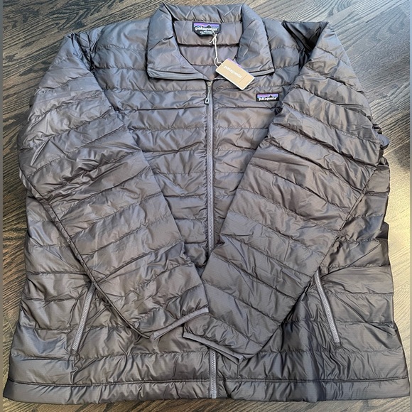 Brand New w/ Tags Patagonia Men's Down Sweater Jacket Forge Grey 3XL